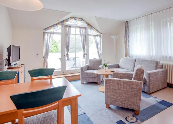 아파트 Duenenpark - Komfort Mit 1 Schlafzimmer Und Balkon Im Dachgeschoss 109 *